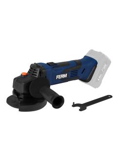 FERM AGM1125 Wireless angle grinder 115mm 20V (No Battery + NO Charger)