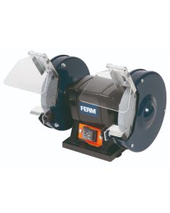 Doppelschleifmaschine 150W - 150mm - Incl. P36 und P60 Schleifsteinen, Schutzbrille und Funkenfänger